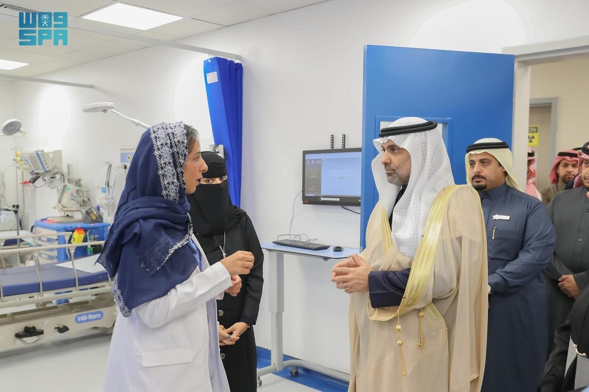 وزير الصحة يدشن مشروعات البنية التحتية والتطوير الصحي بمحافظة العُلا