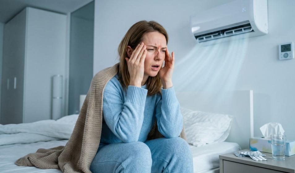 أضرار تبريد الغرف المفرط ليلاً: كيف يحفز تيبس العضلات؟