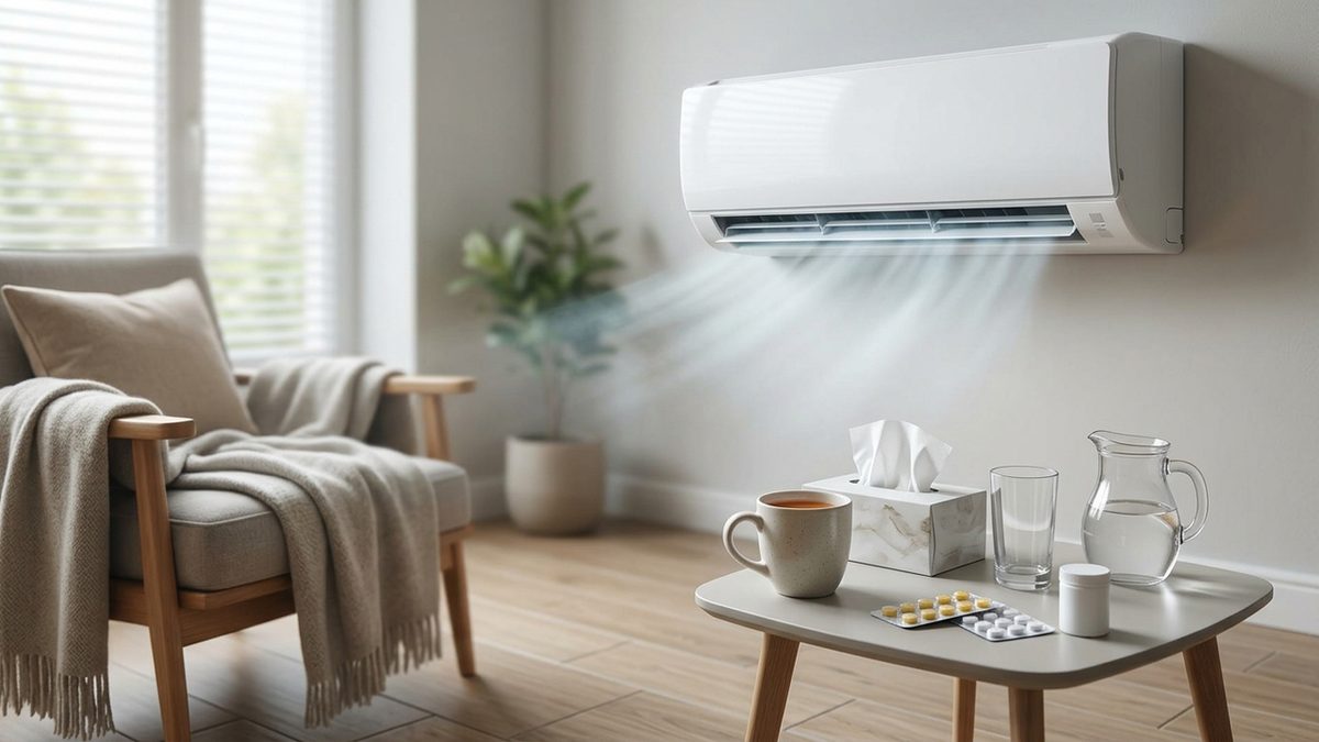 هل مكيف الهواء سبب نزلات البرد الصيفية؟ الجواب بالصحة!