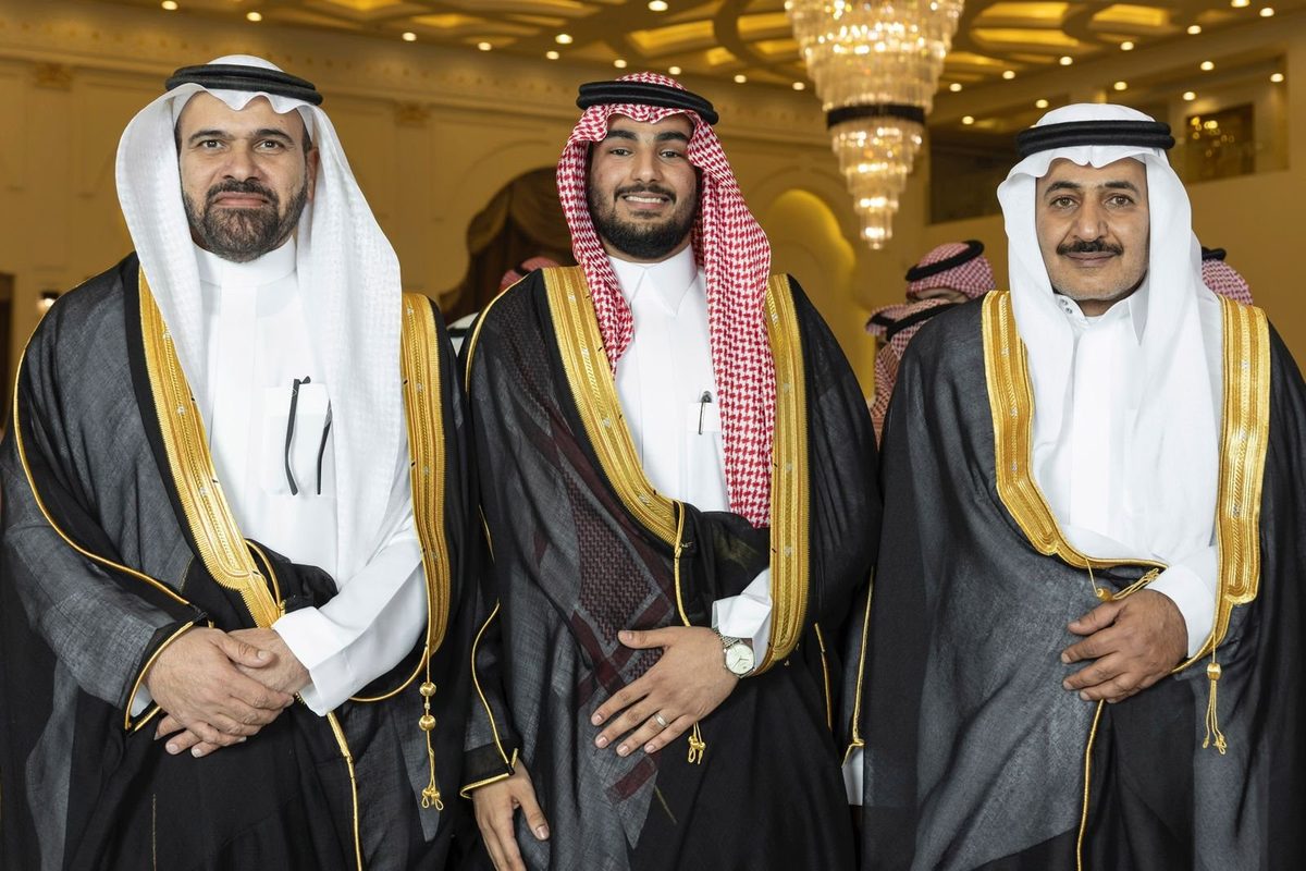 د.عبد الحميد الحبيب يحتفل بزفاف ابنته