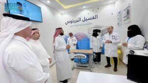 تدشين مشاريع صحية بمستشفى محايل العام