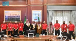 أمير منطقة المدينة المنورة يدشن نموذج الخدمة الإسعافية الجديد