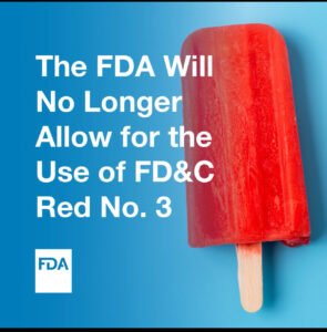 FDA تسحب الصبغة الحمراء رقم 3 بسبب مخاطر صحية