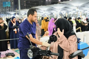 أكثر من 49 ألف مستفيد من الخدمات الطبية بجوار المسجد النبوي خلال شهر رمضان