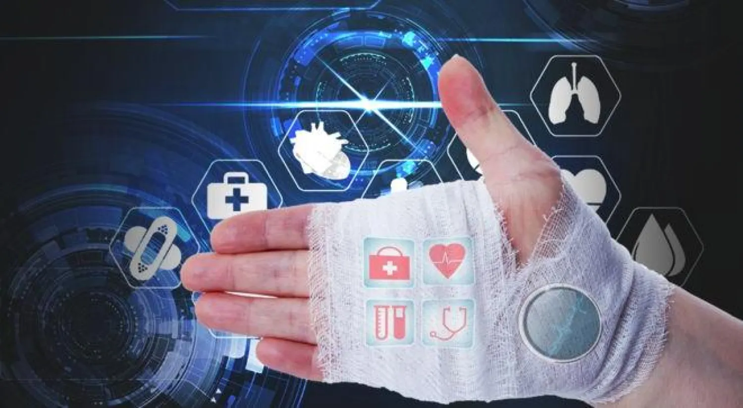 ضمادة ذكية تُسرِّع التئام الجروح المُزمنة 