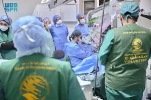 الفريق الطبي التطوعي لمركز الملك سلمان للإغاثة يُجري 11 عملية لزراعة القوقعة للأطفال في تونس
