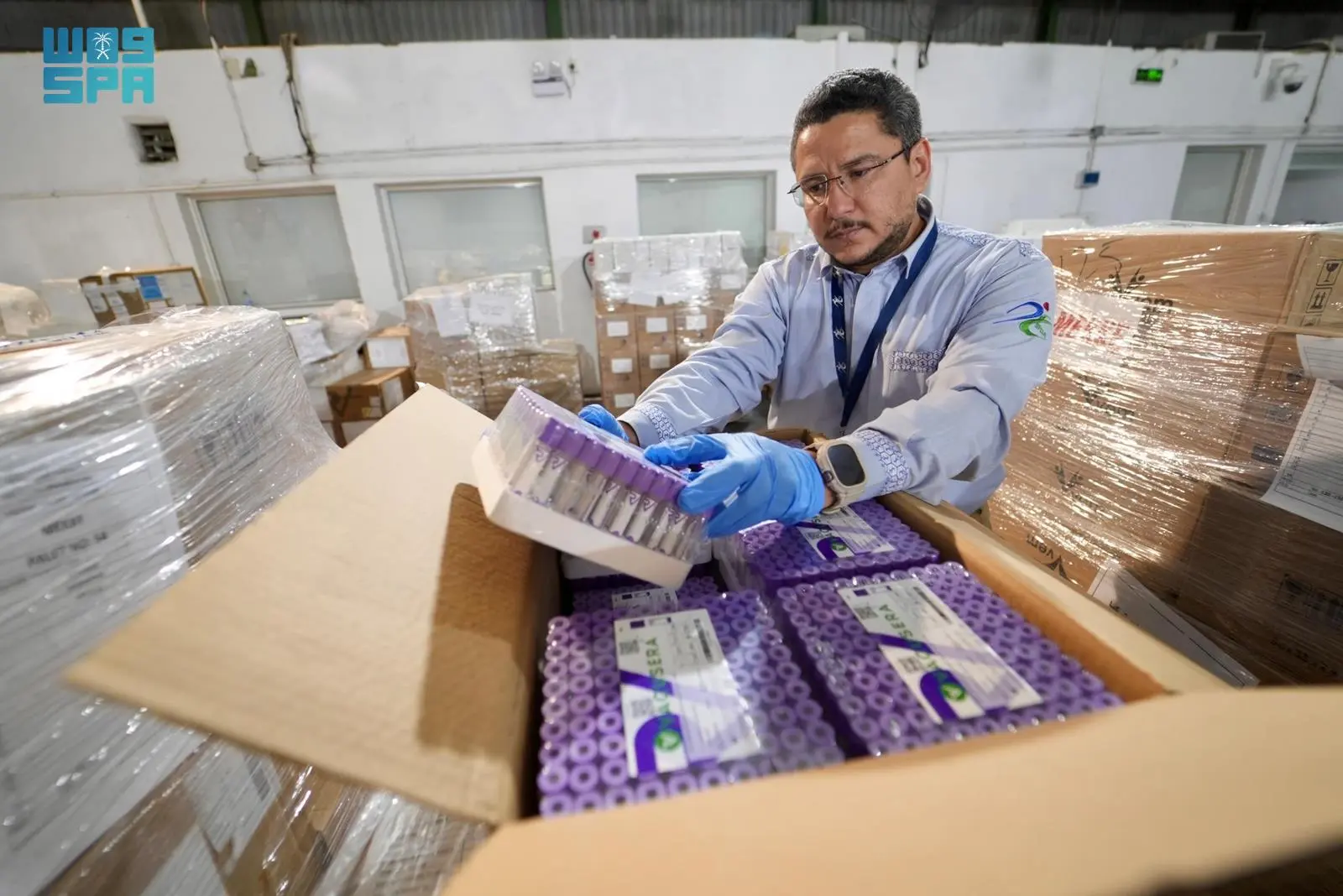 الهيئة العامة للغذاء والدواء تستقبل أول شحنة طبية لحجاج هذا العام 