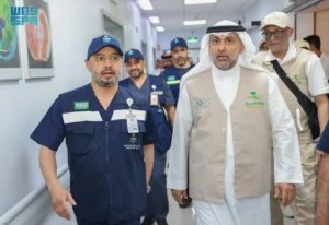 وزير الصحة يزور مستشفى قوى الأمن بمنطقة مكة المكرمة