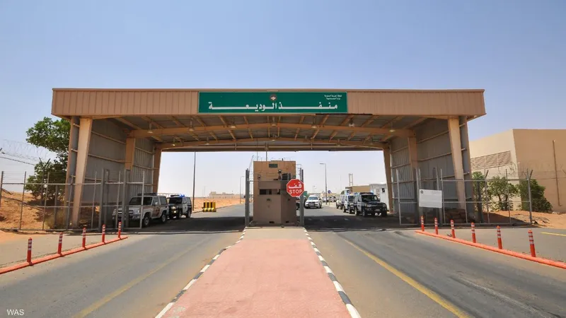 مركز المراقبة الصحية بمنفذ الوديعة يقدم خدمات صحية ووقائية للحجاج 