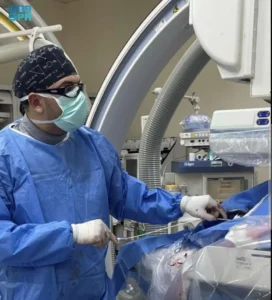 التدخل الصحي السريع بمستشفى الملك فهد بالمدينة المنورة ينقذ رئة حاجة نيجيرية