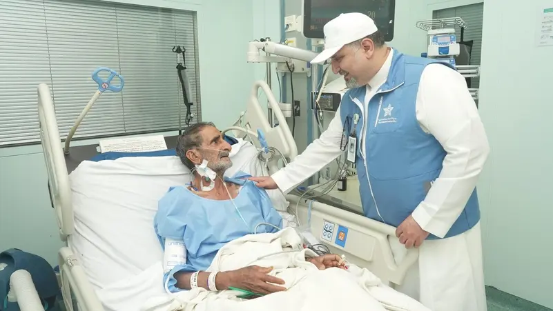 زراعة منظم لقلب حاج يمني بمدينة الملك عبدالله الطبية في مكة 