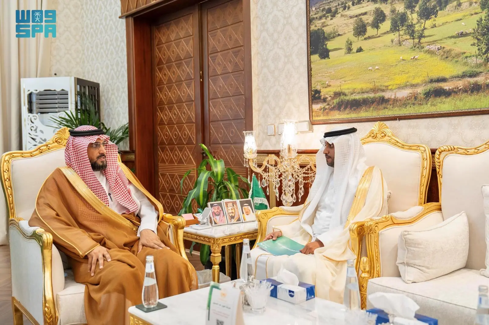 وكيل إمارة منطقة الباحة يستقبل مدير مكتب هيئة الصحة العامة “وقاية”