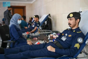 الخدمات الطبية بوزارة الداخلية تنظم حملة التبرع بالدم