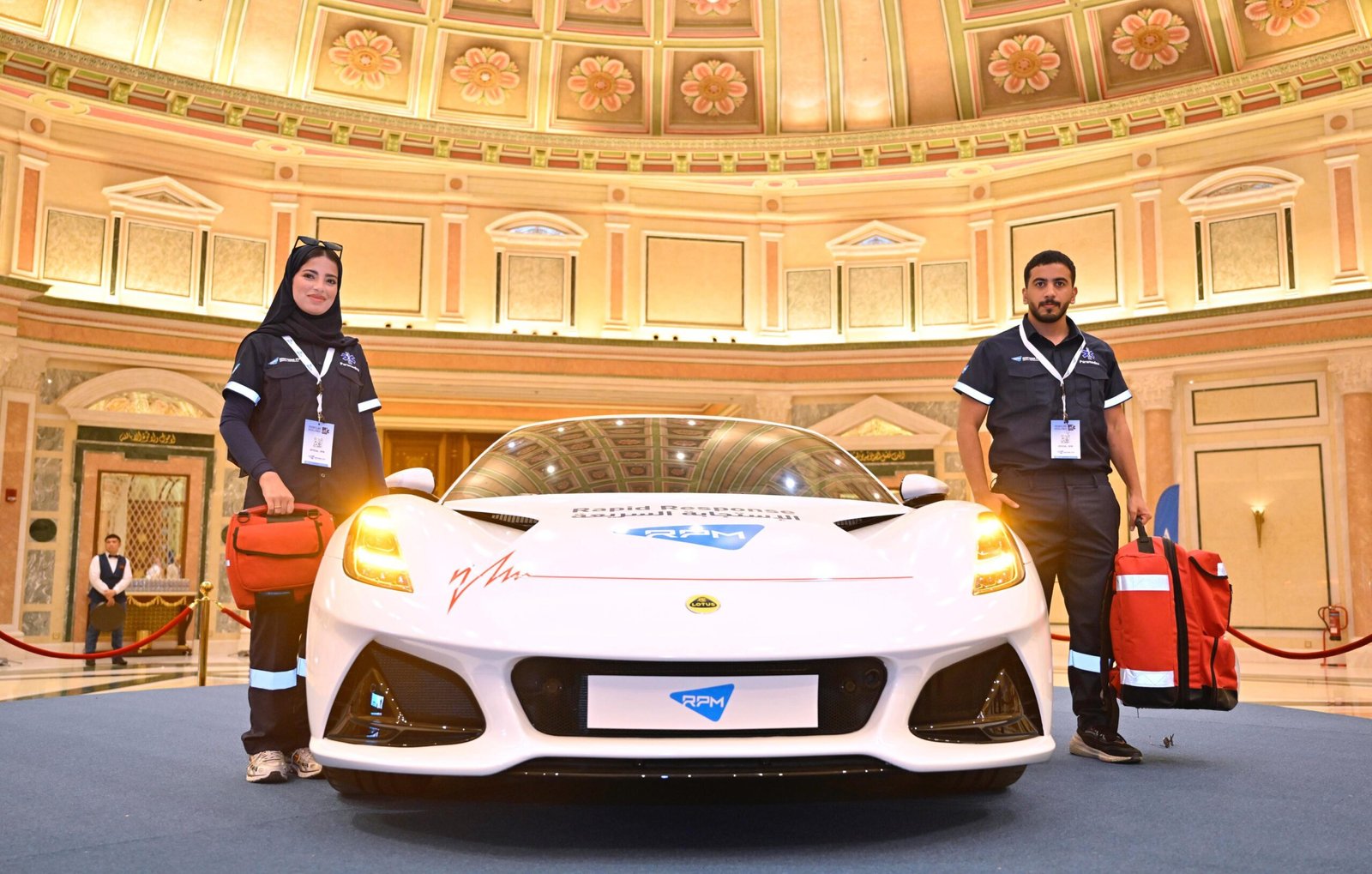 شركة RPM السعودية تدشن أول سيارة استجابة طبية فائقة السرعة 