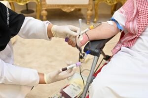 تجمّع الجوف الصحي يواصل حملات التبرع بالدم في محافظات ومراكز المنطقة