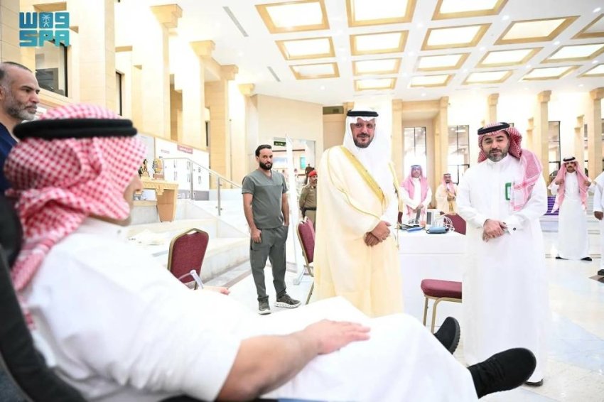 أمانة القصيم تشارك في الحملة الوطنية للتبرع بالدم 