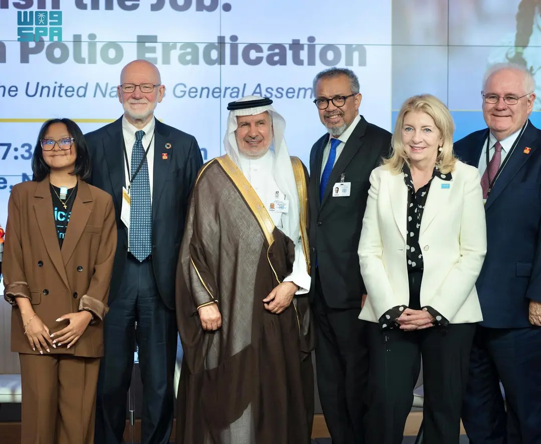 د. الربيعة: المملكة تدعم جهود مكافحة شلل الأطفال عالمياً بـ 500 مليون دولار 
