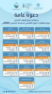 تجمع الجوف الصحي أول مركز متعاون مع المركز السعودي لسلامة المرضى