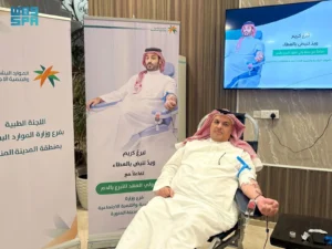حملة للتبرع بالدم بفرع وزارة “الموارد البشرية” في المدينة المنورة