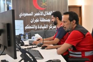الهلال الأحمر بنجران يتلقى 960 بلاغًا خلال شهر أغسطس