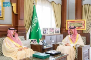 أمير منطقة المدينة المنورة يستقبل الرئيس التنفيذي لتجمّع المدينة الصحي