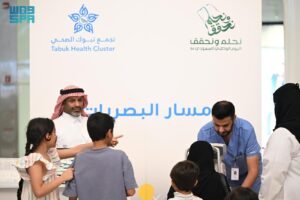 تجمّع تبوك الصحي يدشّن “رايتك وردية” للتوعية والكشف المبكر عن سرطان الثدي