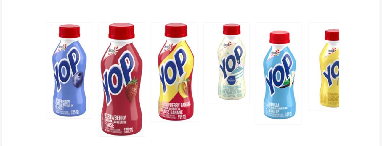 كندا تُعلن سحب منتجات زبادي الشرب YOP لوجود شوائب بلاستيكية 