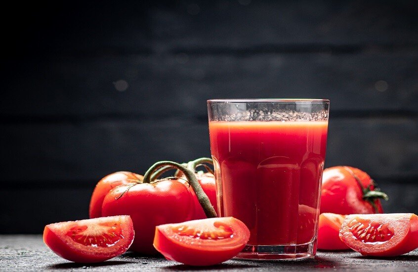 عصير الطماطم يحمي الرجال بعد الأربعين من أمراض القلب وسرطان البروستاتا 