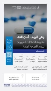 “وعي اليوم.. أمان الغد”: ورشة عمل توعوية حول مقاومة المضادات الحيوية تُنظمها  الغذاء والدواء