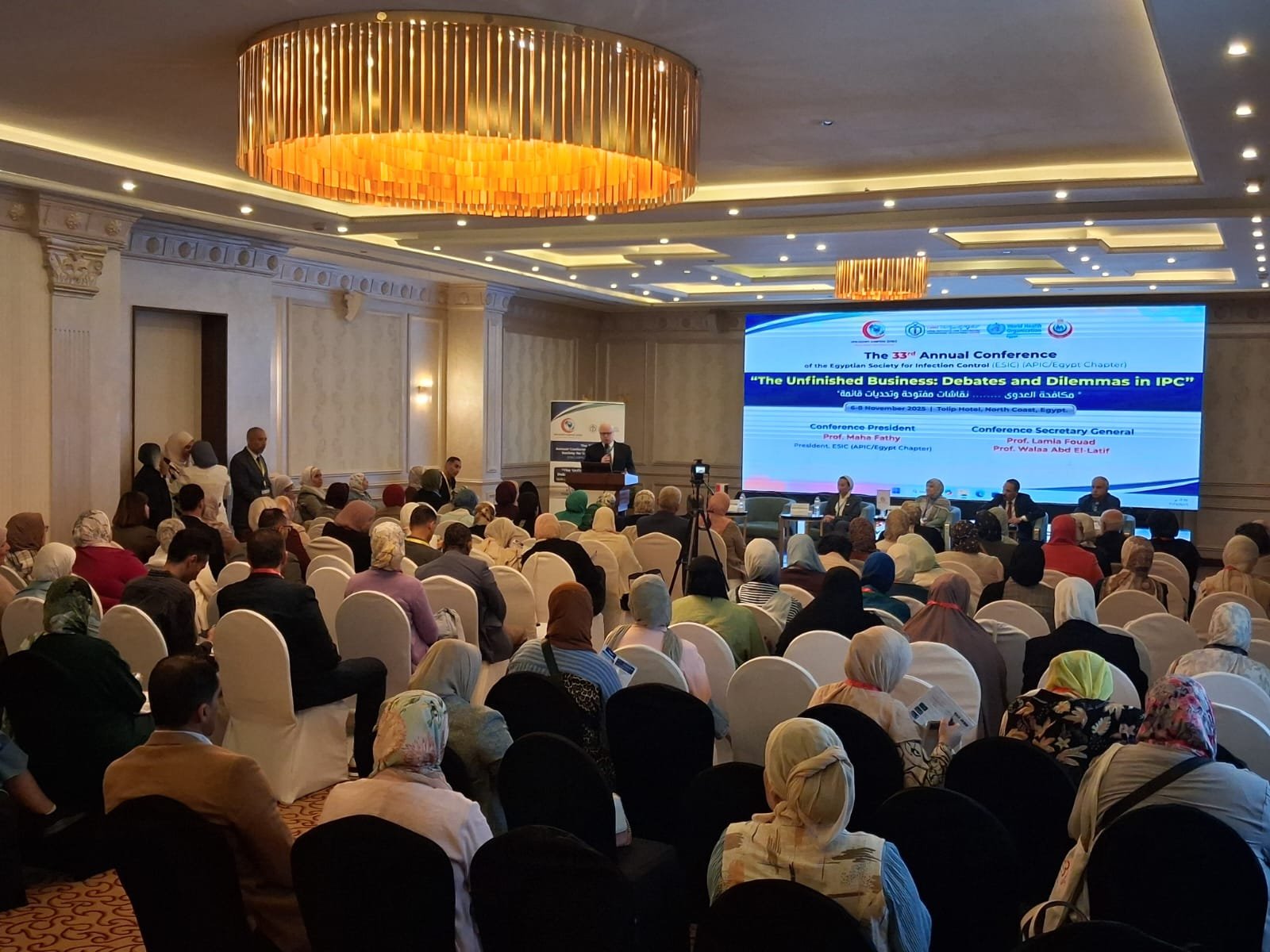 بحضور أمين عام اتحاد الأطباء العرب: انطلاق المؤتمر السنوي الـ 33 لمكافحة العدوى في القاهرة 