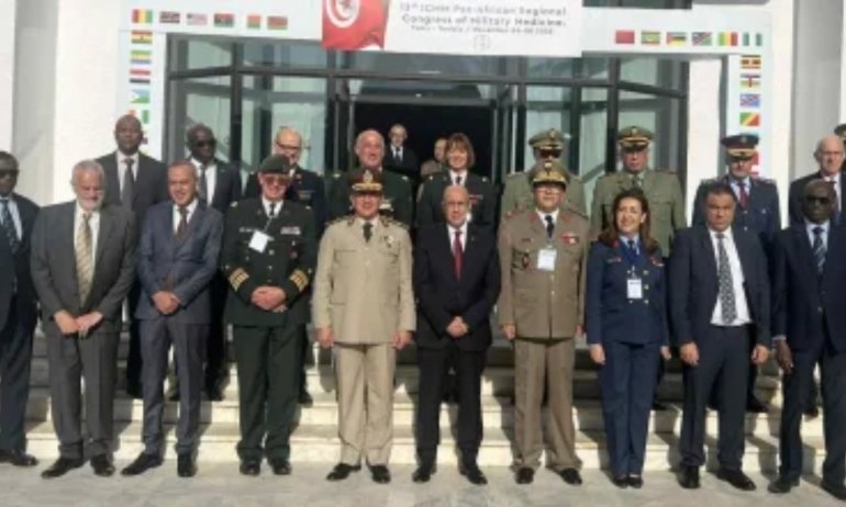 بدء أعمال المؤتمر الإقليمي الأفريقي للطب العسكري بتونس 