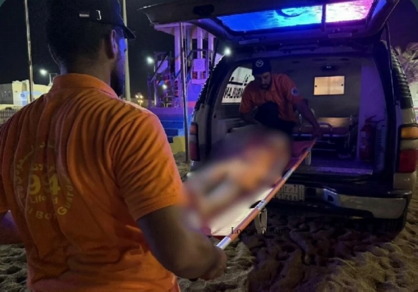 إنقاذ طفلة من الغرق أثناء ممارسة السباحة في ينبع 