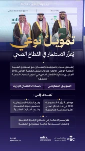 وزارة الصحة وصندوق البنية التحتية يطلقان مبادرة تمويلية لتمكين الاستثمار الصحي