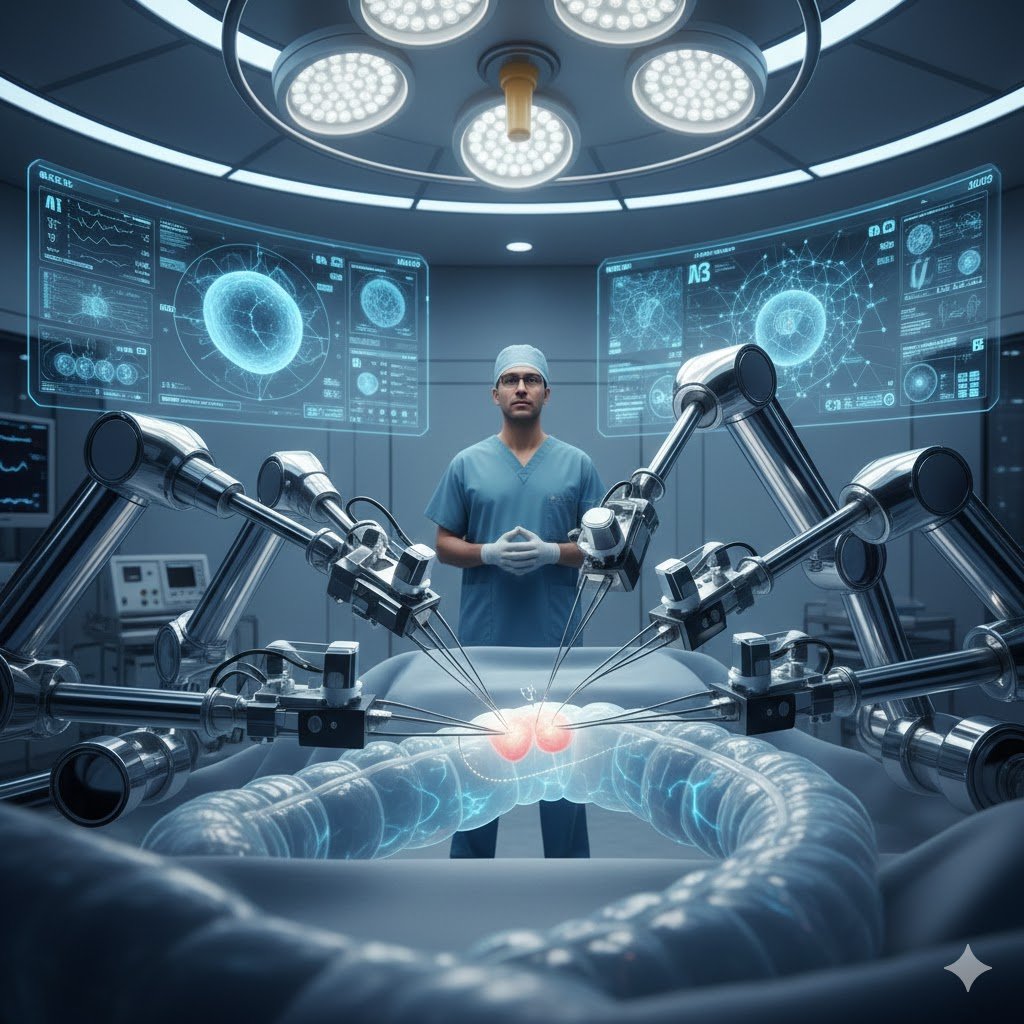 الروبوت “الجراح” يتفوق على البشر في خياطة الأمعاء دون تدخل بشري 