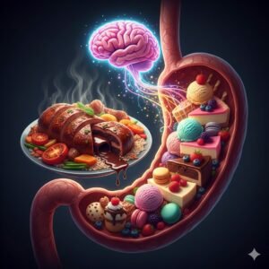 “المعدة الثانية” للحلوى: خدعة الدماغ التي تفسر جوعك الدائم للسكريات بعد الوجبات الدسمة!