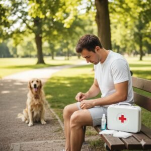 "الصحة الخليجي": التعامل الفوري مع عضات الحيوانات يمنع خطر العدوى 1 عضة كلب1