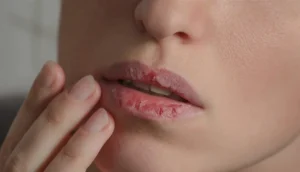 تشققات الشفاه المستمرة قد تشير إلى عدوى فطرية