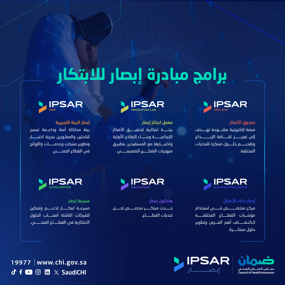   فتح أبواب “إبصار” لتحويل الابتكارات الصحية إلى واقع ملموس 