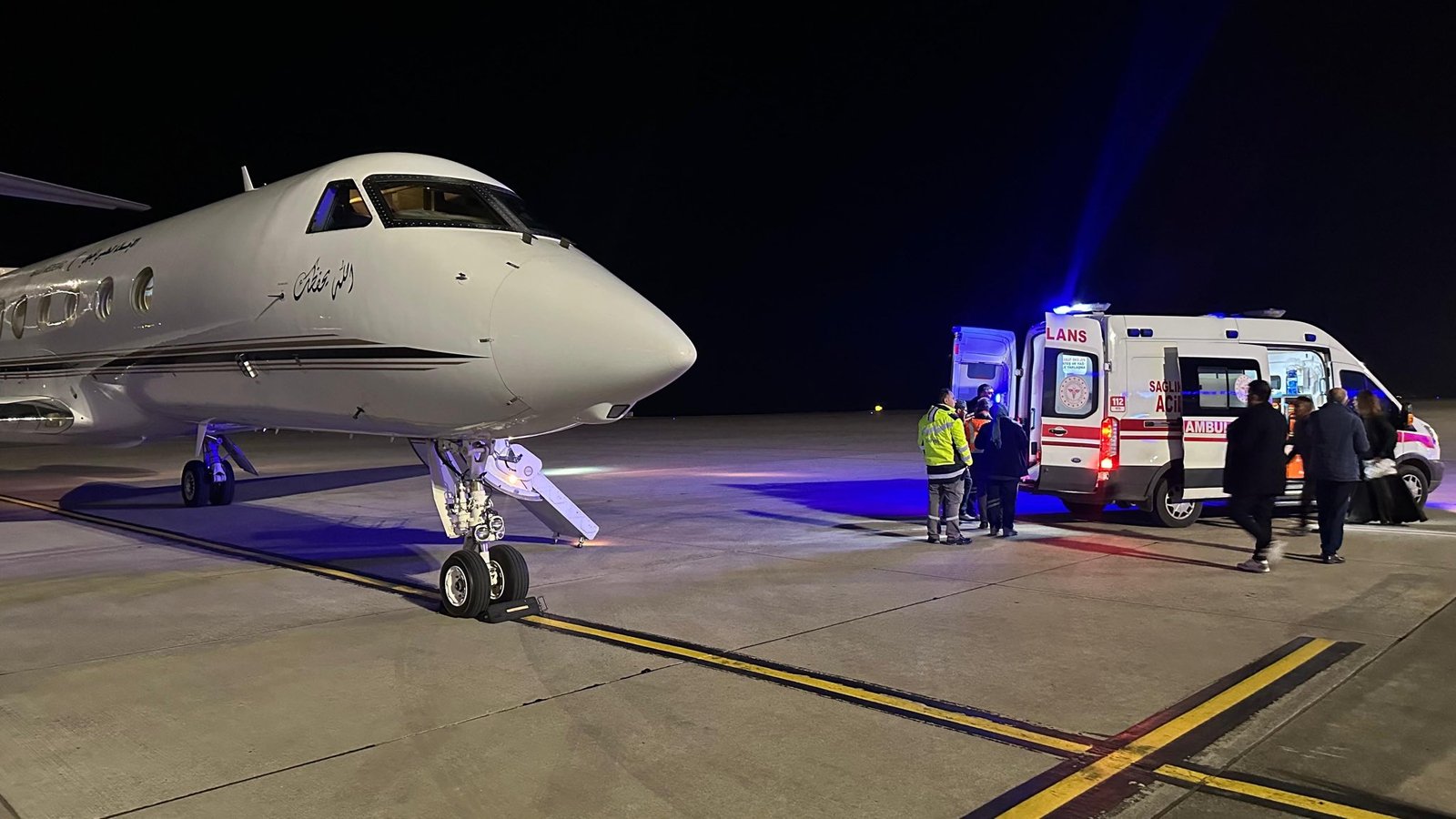 نقل مواطن بطائرة الإخلاء الطبي من تركيا إلى المملكة 