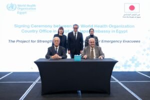 اتفاقية بين الصحة العالمية واليابان لدعم المرضى الفلسطنيين في مصر