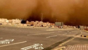 رياح نشطة وأتربة مثارة تضرب العاصمة و21 محافظة حتى المساء