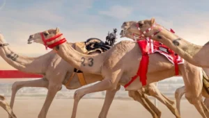 الهلال الأحمر يشارك في مهرجان اليتمة الأول لسباق الهجن بأنشطة توعوية وإسعافية